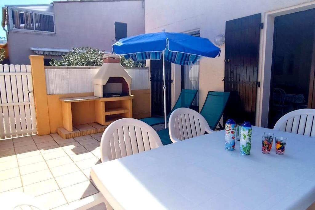 2Min A Pied De La Plage Grande Terrasse 르발카레스 외부 사진