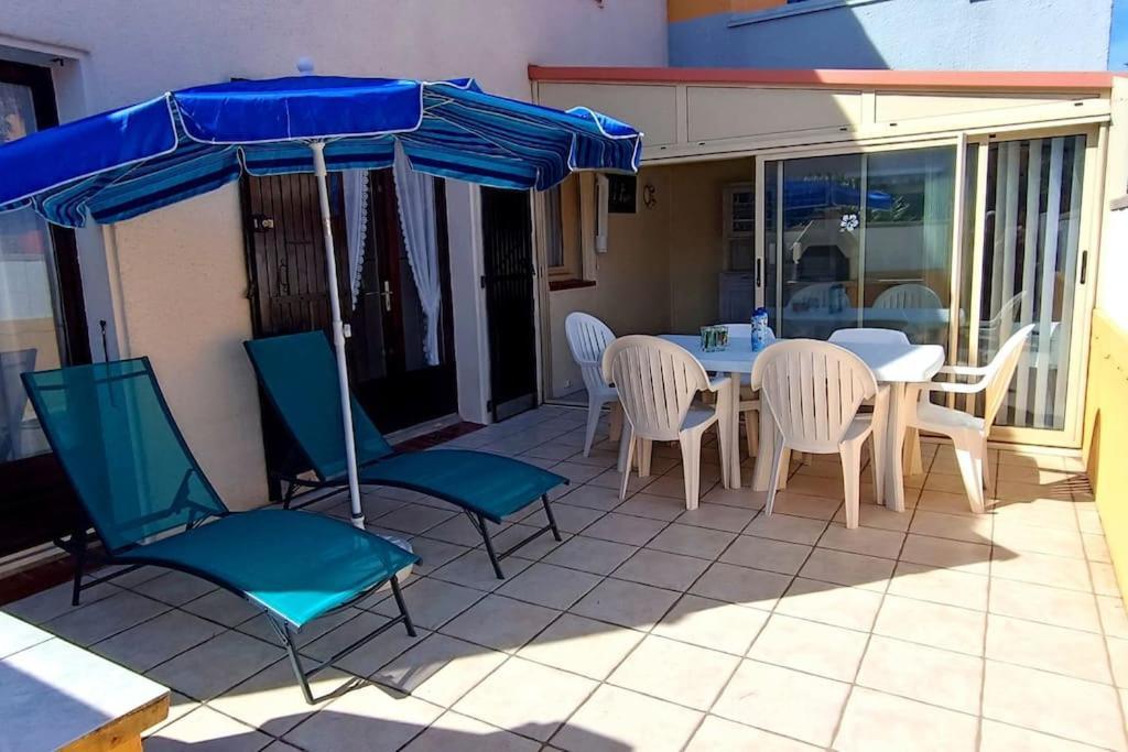 2Min A Pied De La Plage Grande Terrasse 르발카레스 외부 사진
